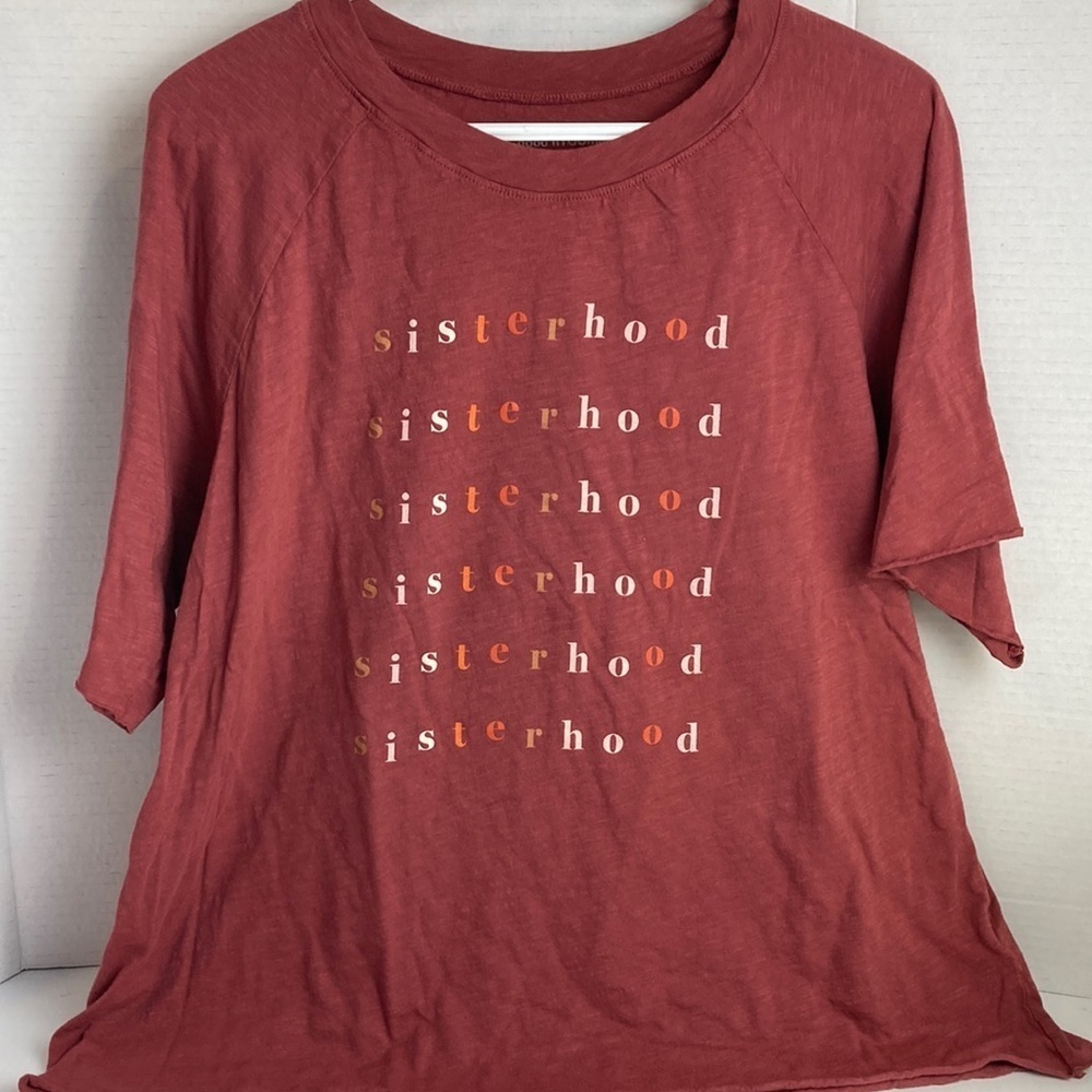 Good hYOUman sisterhood Tshirt made in USA